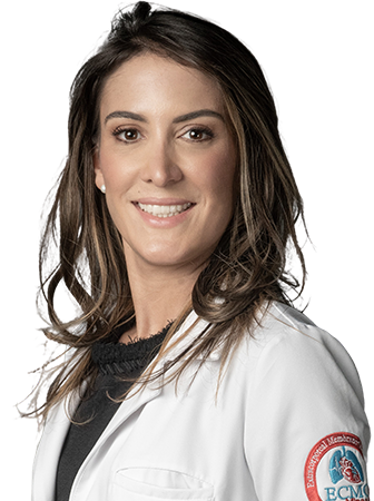 Dra. Marina Fantini, especialista em ECMO no Brasil